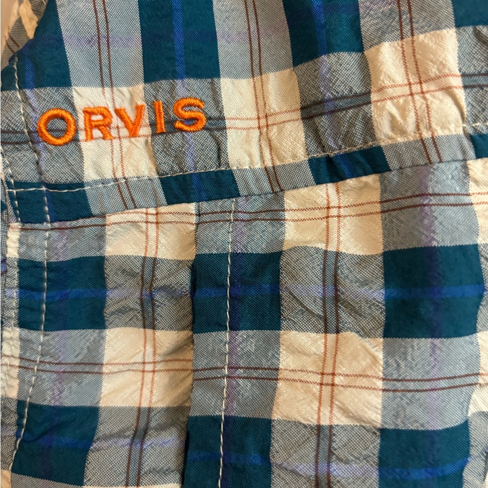 Orvis Open Air Caster Long Sleeve Shirt - Blue Lagoon - Large - Picture 4 of 7